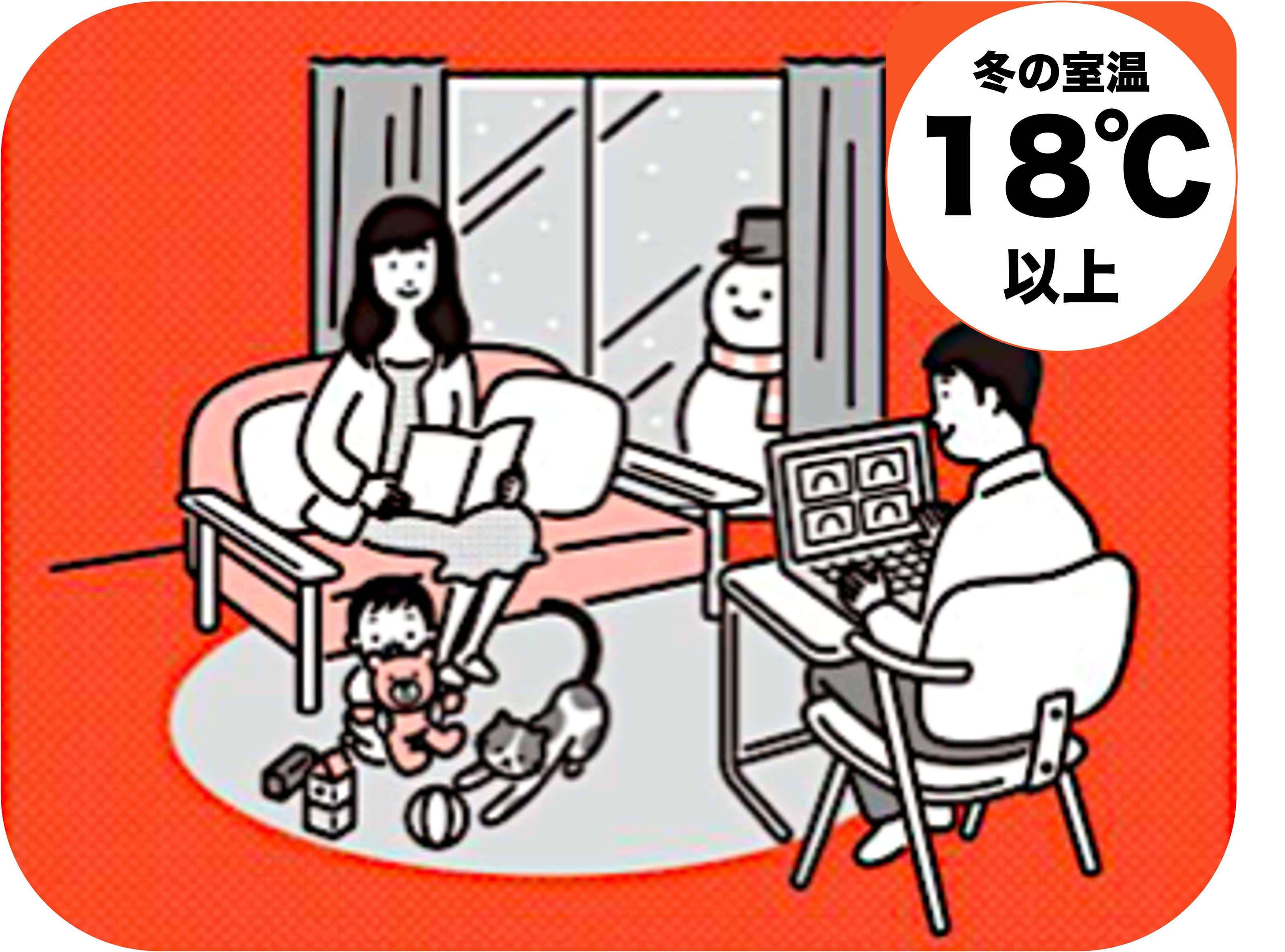冬季住宅内の温度差と健康リスク｜断熱改修でヒートショック対策